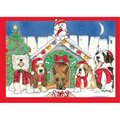 Pipsqueak Productions Mix Dog Holiday Boxed Cards C991
